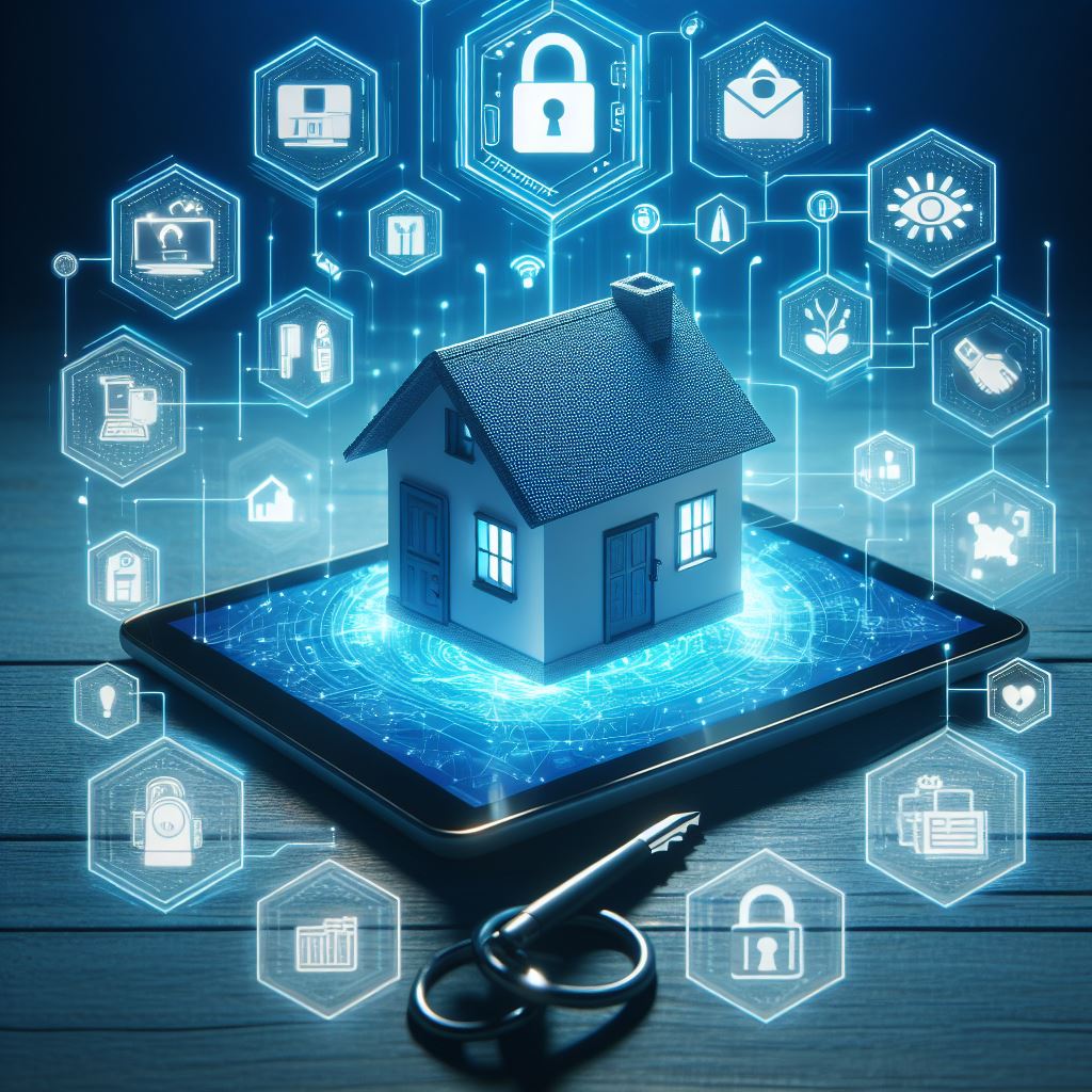 What are the security considerations for smart home app development?