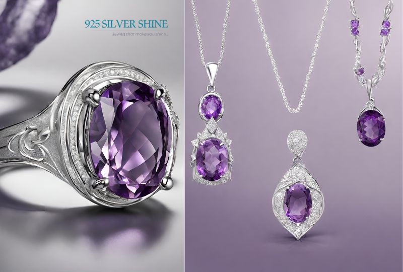 Embracing Elegance: The Allure of Amethyst Jewelry in Sterling Silver