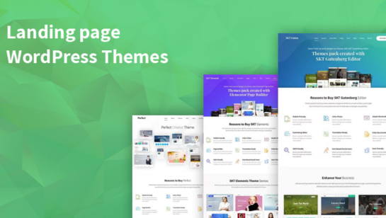 Best WordPress Landing Pages Themes and Templates for Business