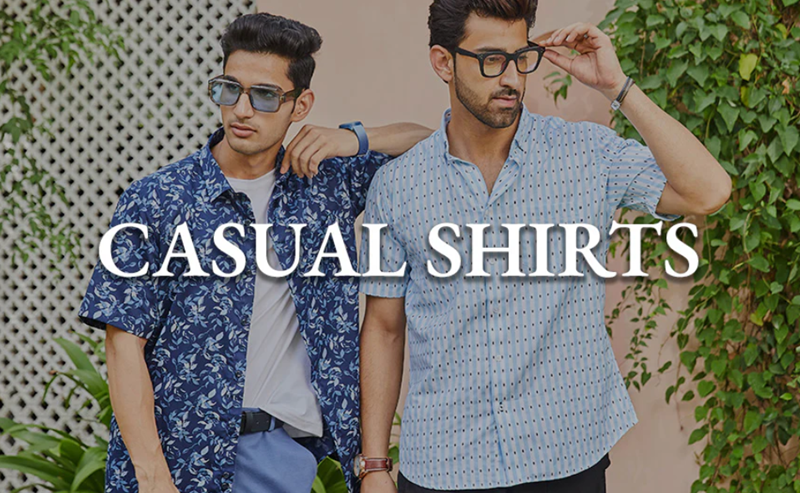 Relaxed Sophistication: Casual Shirts for Men